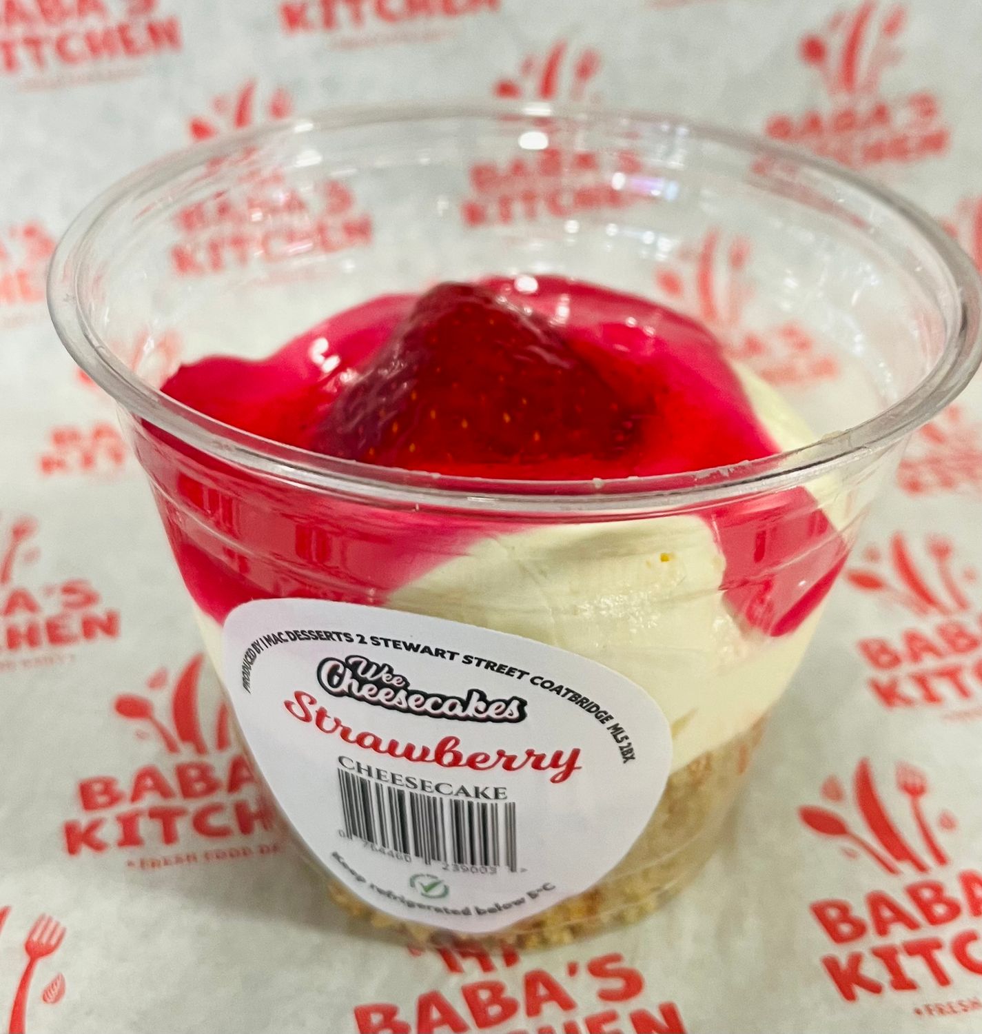 Wee Strawberry Cheesecake