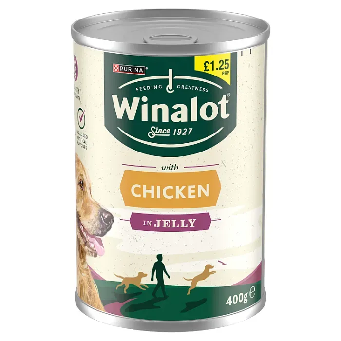 Winalot Chicken in Jelly Dog Food 400g