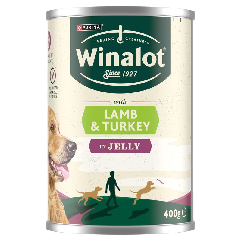 Winalot Lamb &amp; Turkey in Jelly Dog Food 400g