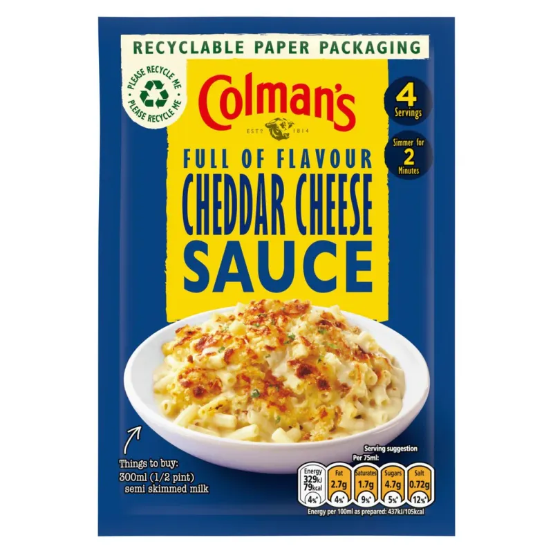 Colman&#39;s Cheese Sauce Mix 40g