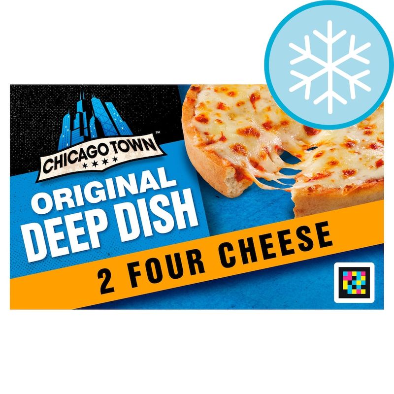 Chicago Town Original Deep Dish Four Cheese Pizzas 2pk