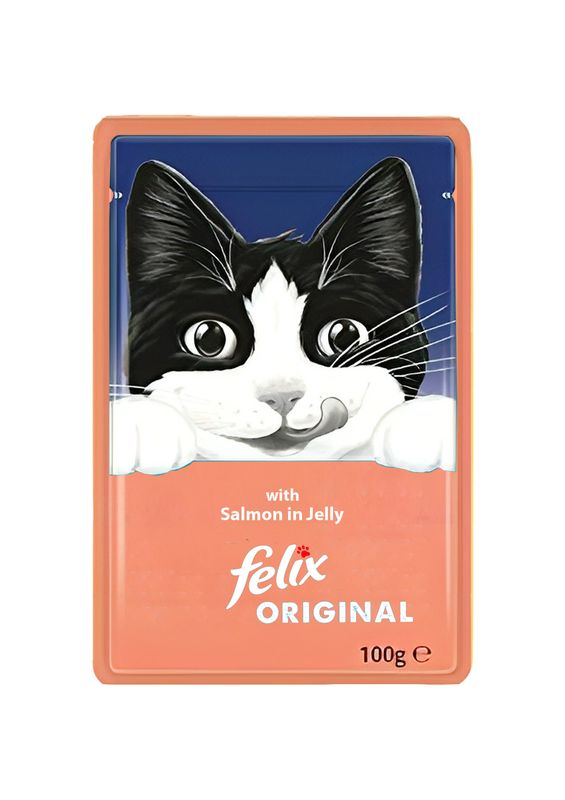 Felix Original with Salmon in Jelly 100g