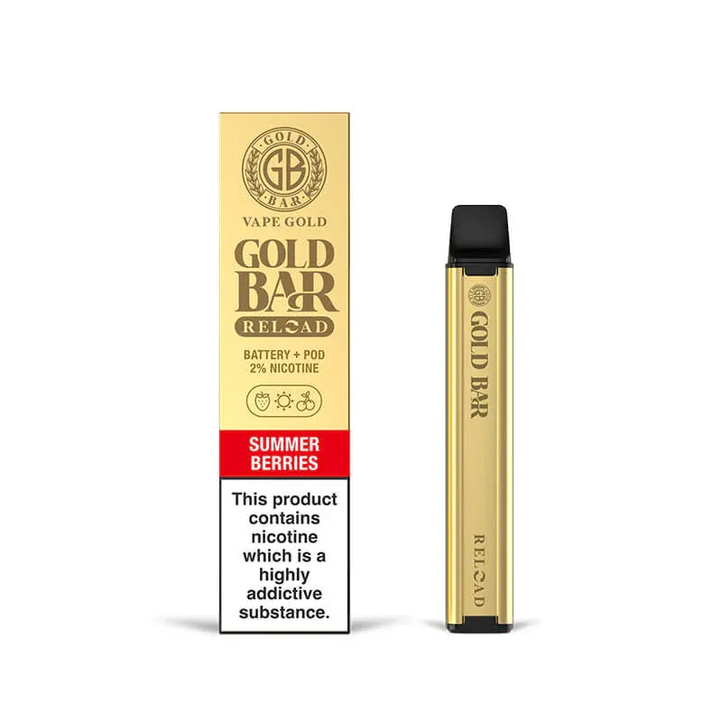 Gold Reload Bar 2% Nicotine Summer Berries