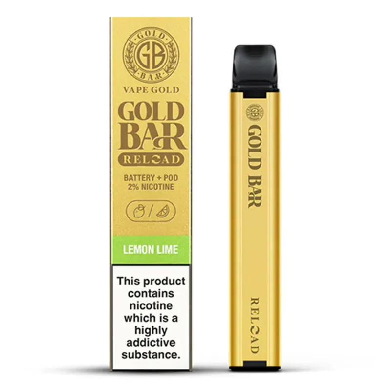 Gold Reload Bar 2% Nicotine Lemon &amp; Lime