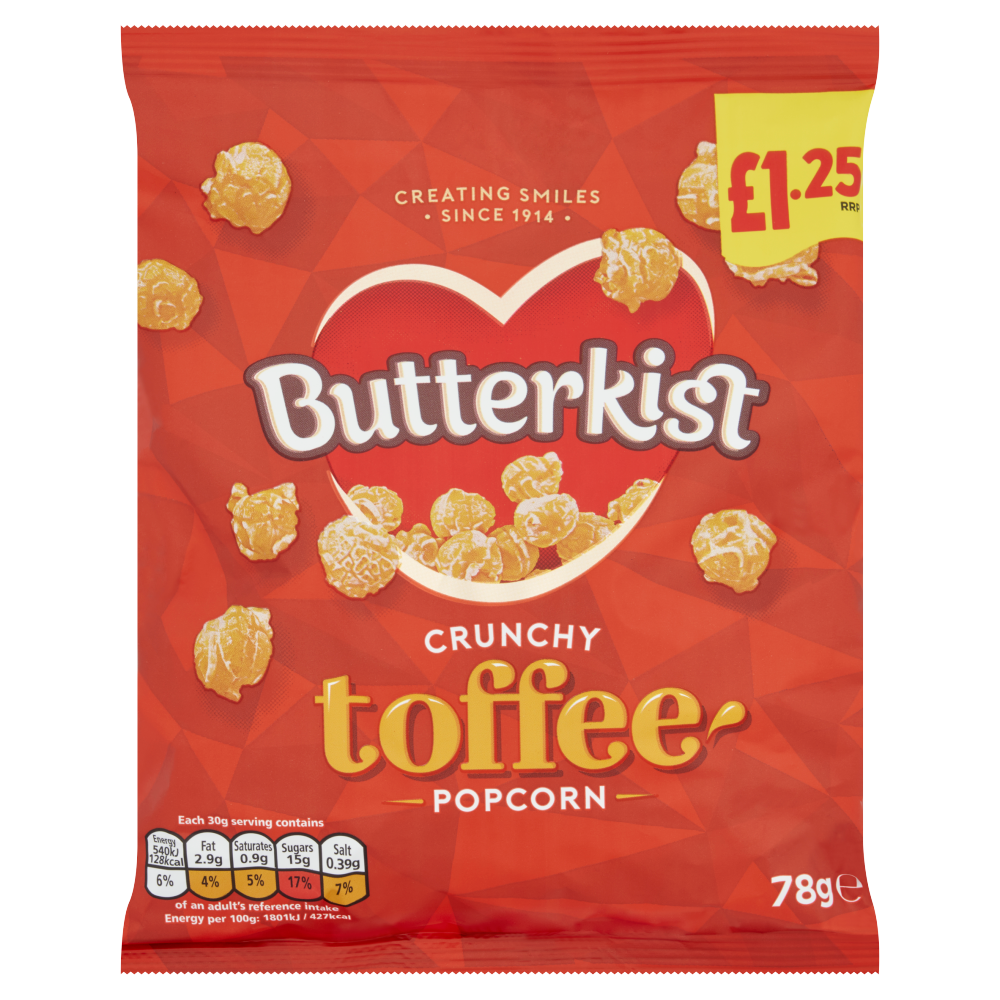 Butterkist Toffee Popcorn 78g