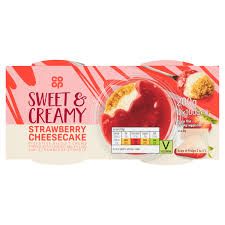 Coop Strawberry Cheesecake 2pk