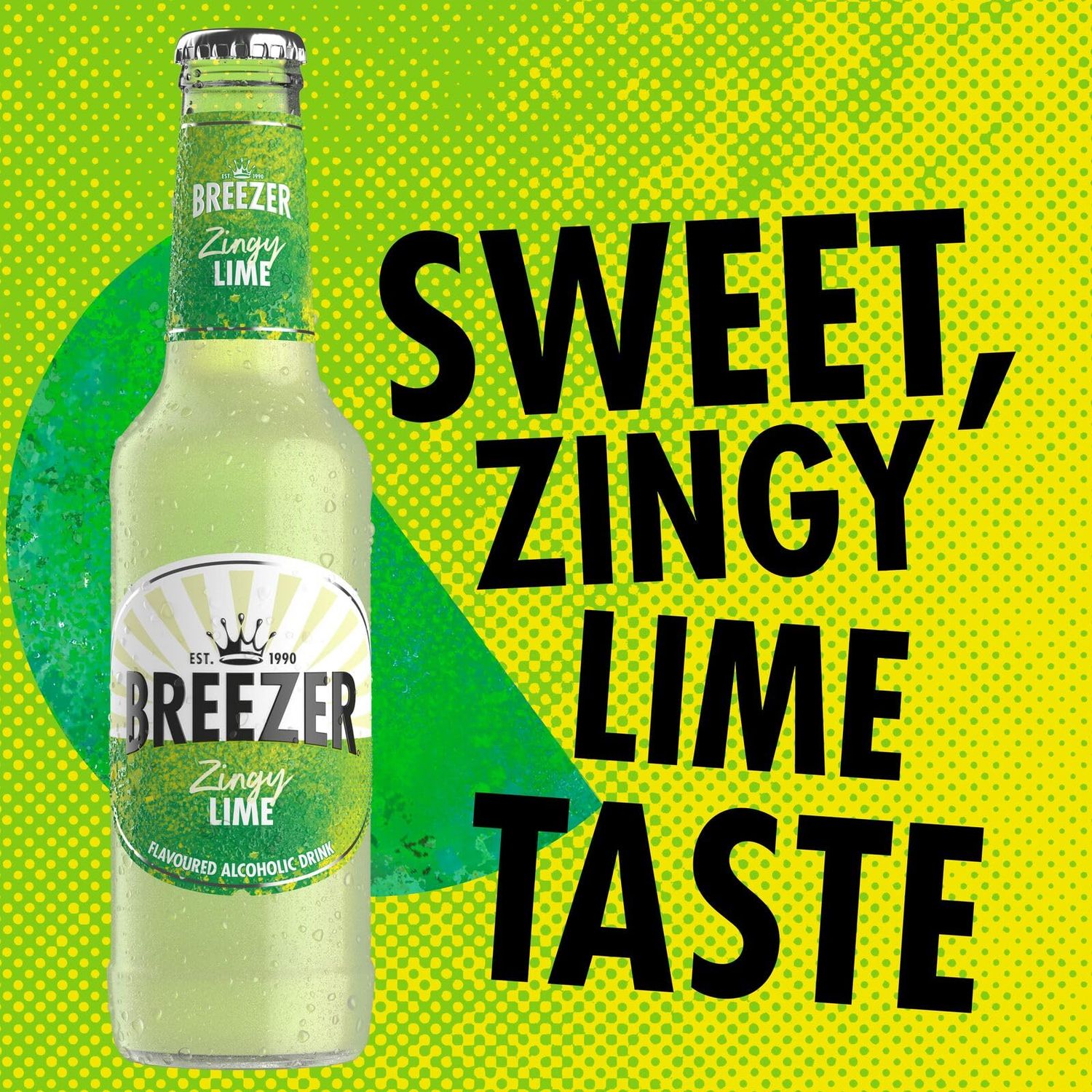 Bacardi Breezer Zingy Lime 275ml