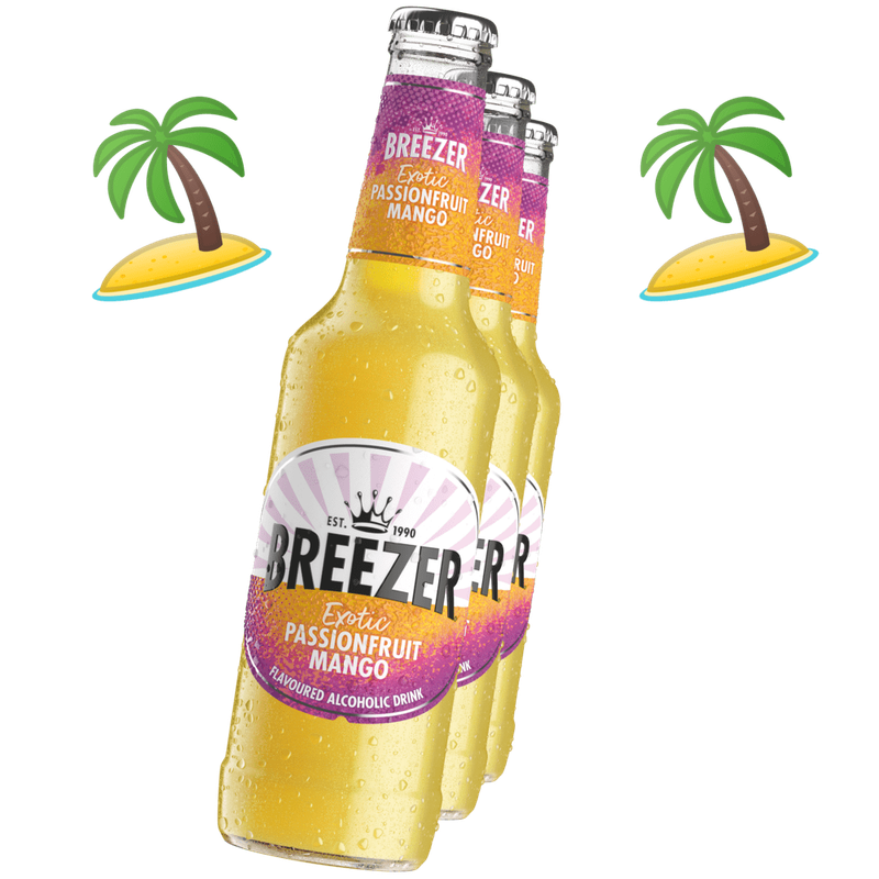 Bacardi Breezer Exotic Passionfruit &amp; Mango 275ml