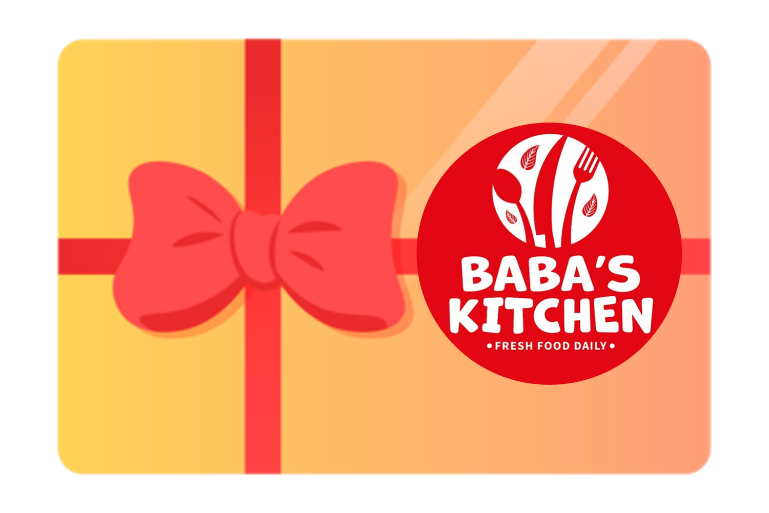 Baba&#39;s Gift Card