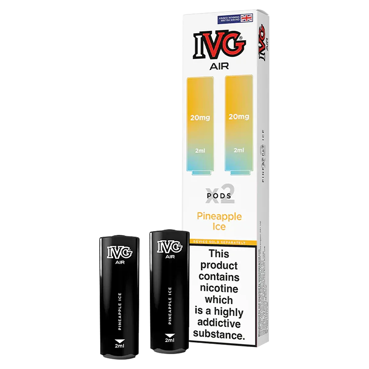 IVG Air 4in1 PODS Pineapple Ice 2pk