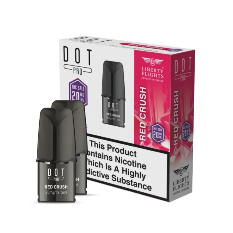 Liberty Flights Dot Pro Refill Pods Red Crush 20mg 2 x 2ml