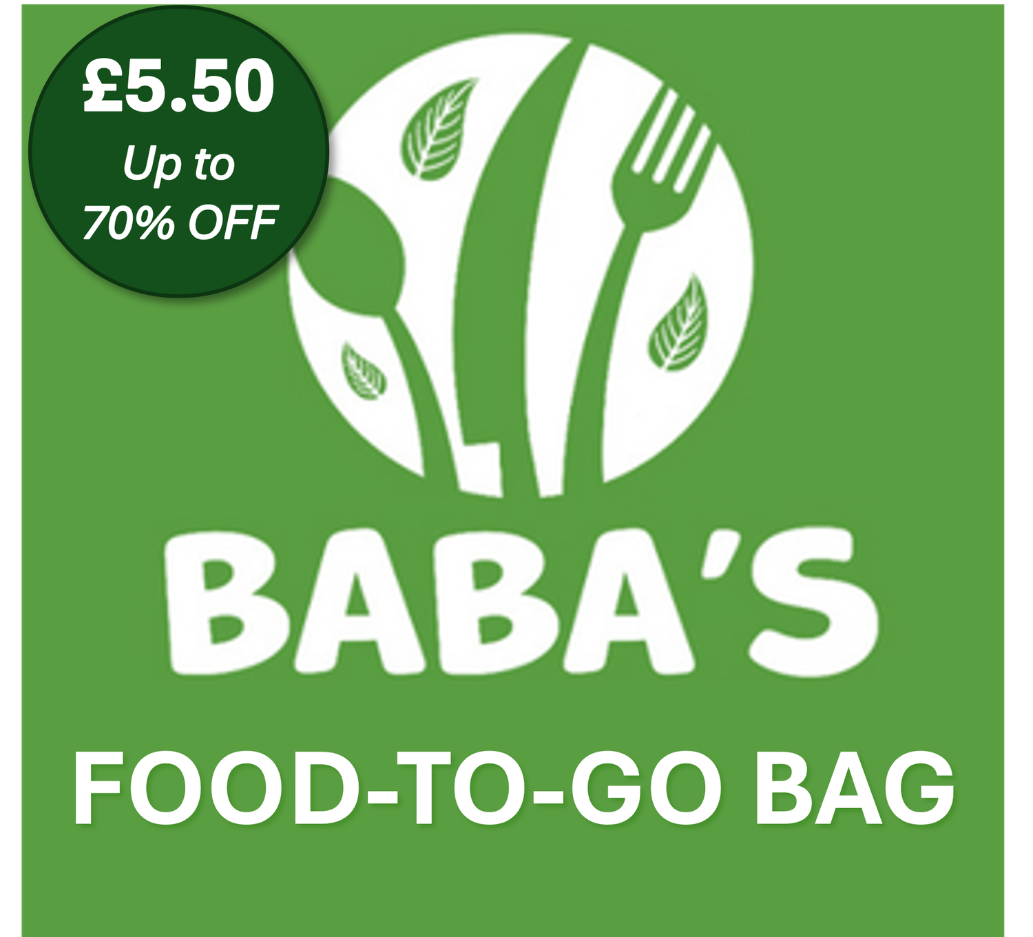 Food to Go Bag