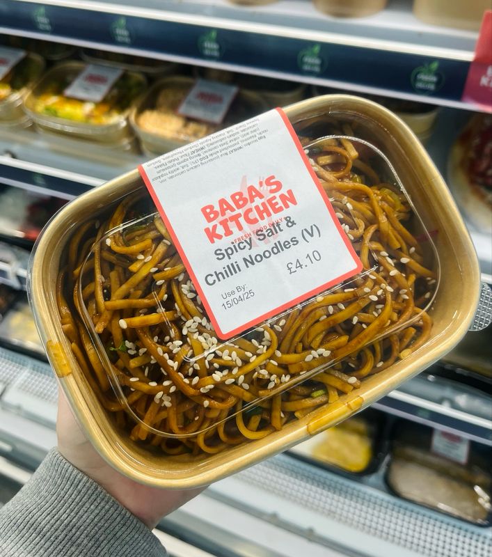 Spicy Salt &amp; Chilli Noodles (V)