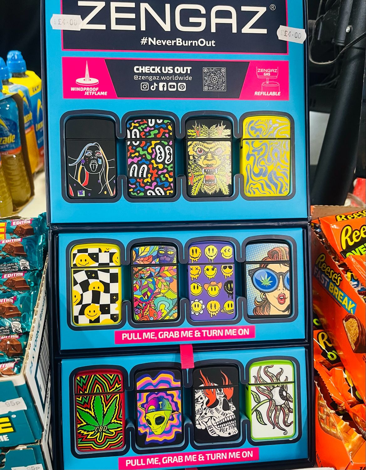 Zengaz Jet Lighter (Assorted)