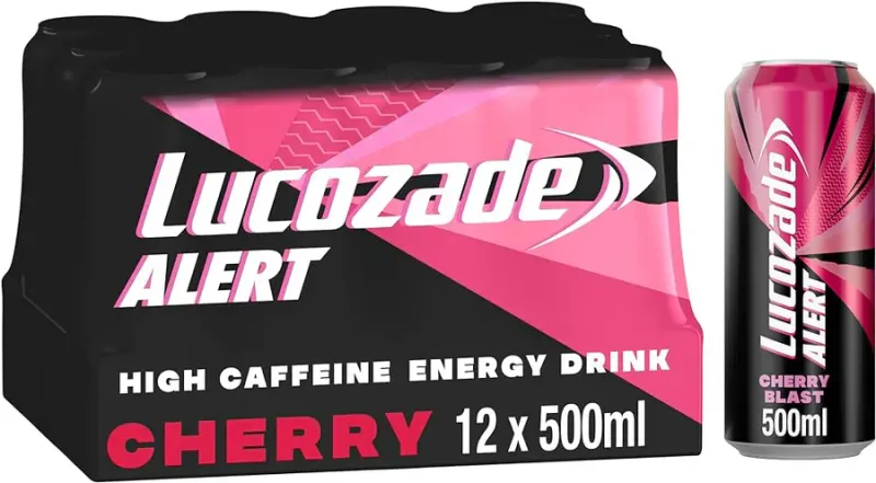 SAVER DEAL Lucozade Alert Cherry 12pk