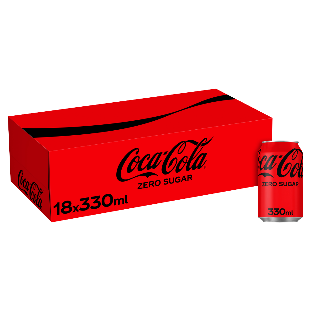 SAVER DEAL Coke Zero 18 x 330ml
