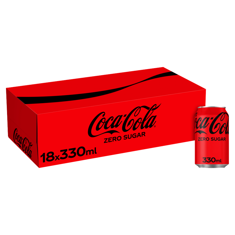 SAVER DEAL Coke Zero 18 x 330ml