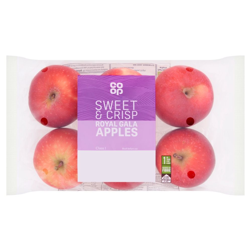 Coop Royal Gala Apples 6pk