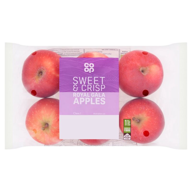 Coop Royal Gala Apples 6pk
