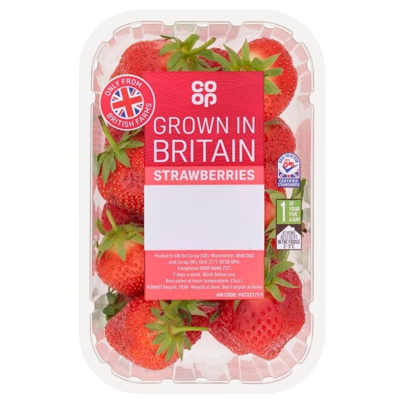 Coop Strawberries Punnet 250g