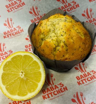 NEW Lemon &amp; Poppy Seed Muffin