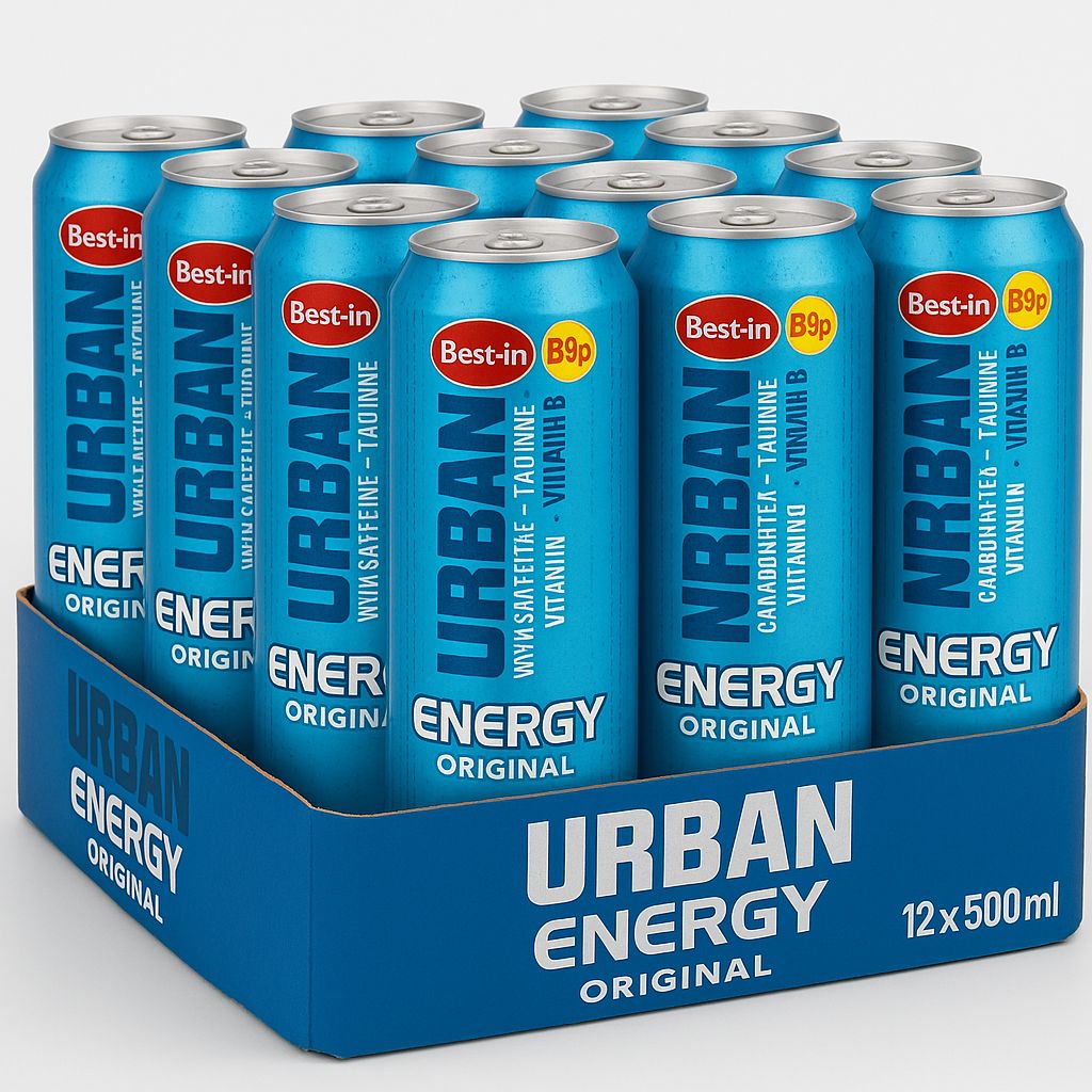 SAVER DEAL Best-In Urban Energy Drink 500ml 12PACK
