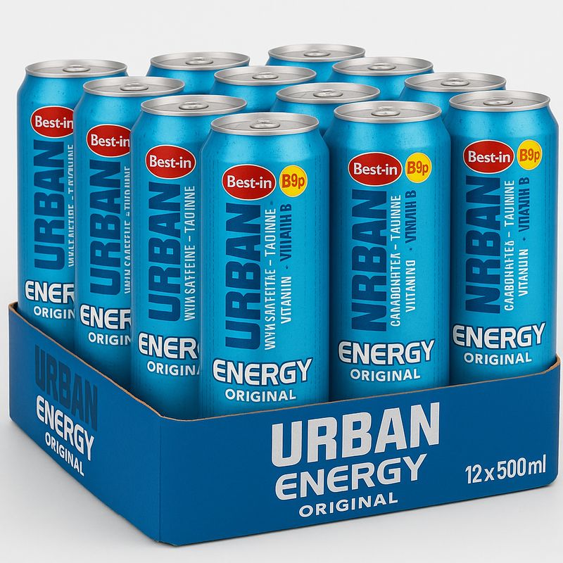 SAVER DEAL Best-In Urban Energy Drink 500ml 12PACK