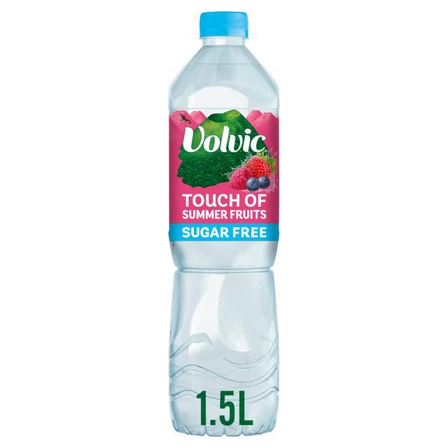 Volvic Touch of Summer Fruits Sugar Free Natural Flavoured Water 1.5L