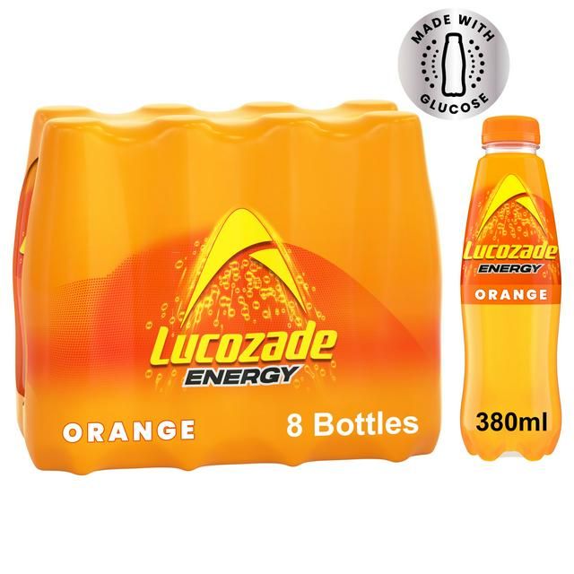 SAVER DEAL Lucozade Orange 8x380ml