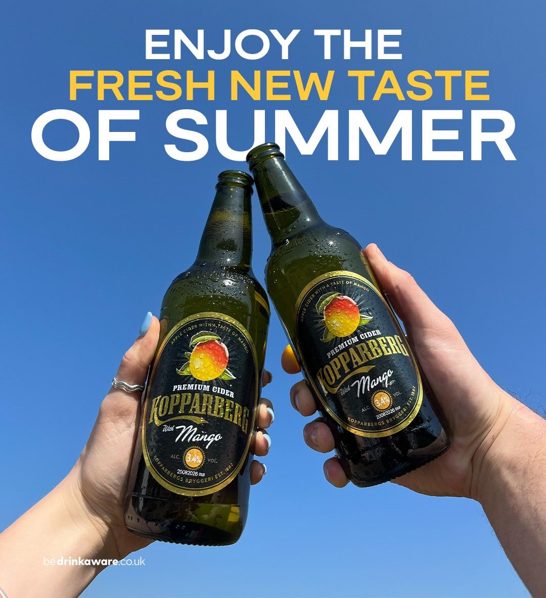 NEW Kopparberg Premium Cider Mango 500ml