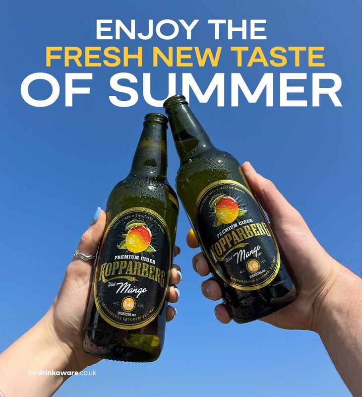 NEW Kopparberg Premium Cider Mango 500ml
