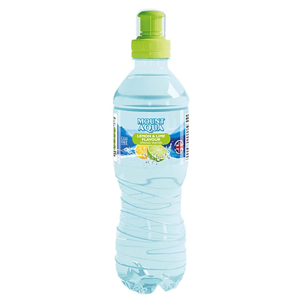 Mount Aqua Flavoured Water Lemon &amp; Lime 500ml