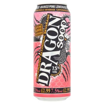 Dragon Soop Mango Pink Lemonade 500ml