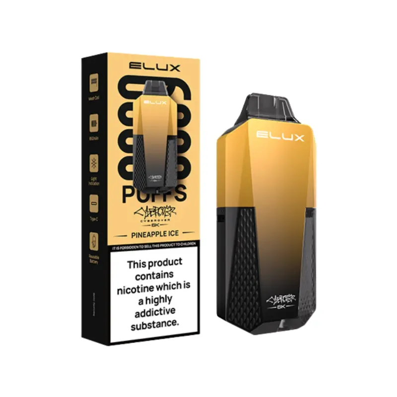 ELUX DEVICE Cyberover Pineapple Ice 6000 Puffs