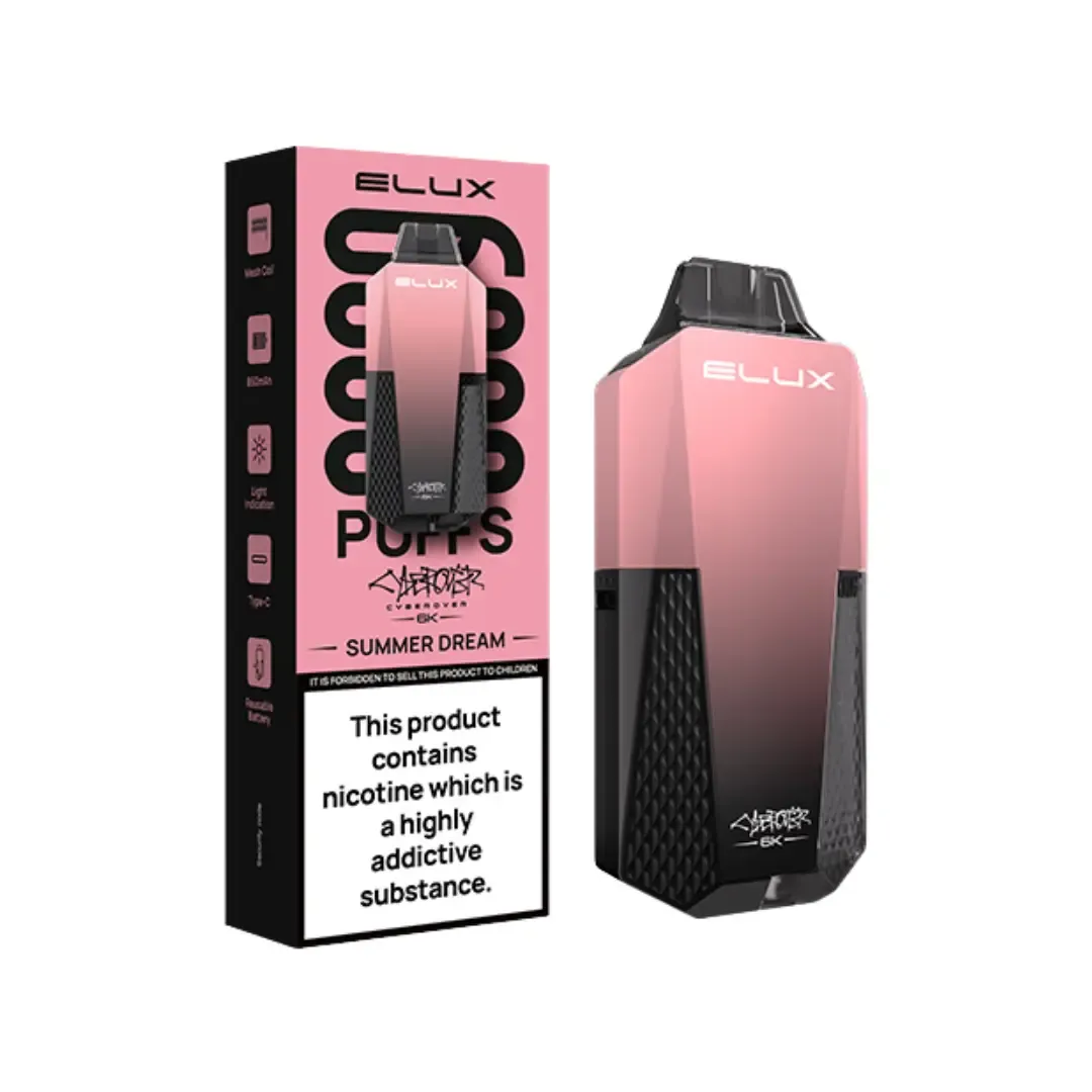 ELUX REFILL Cyberover Summer Dream 6000 Puffs
