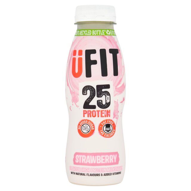 UFit Strawberry Protein Milkshake 310ml