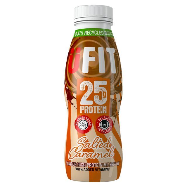 UFit Salted Caramel Protein Milkshake 310ml