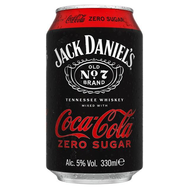 Jack Daniel&#39;s Tennessee Whiskey Coke ZERO 330ml