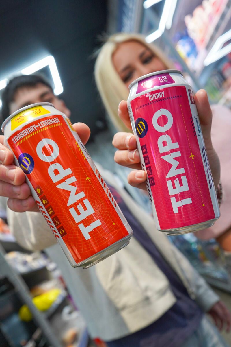NEW LD Tempo Strawberry &amp; Lemonade 7.5% 440ml