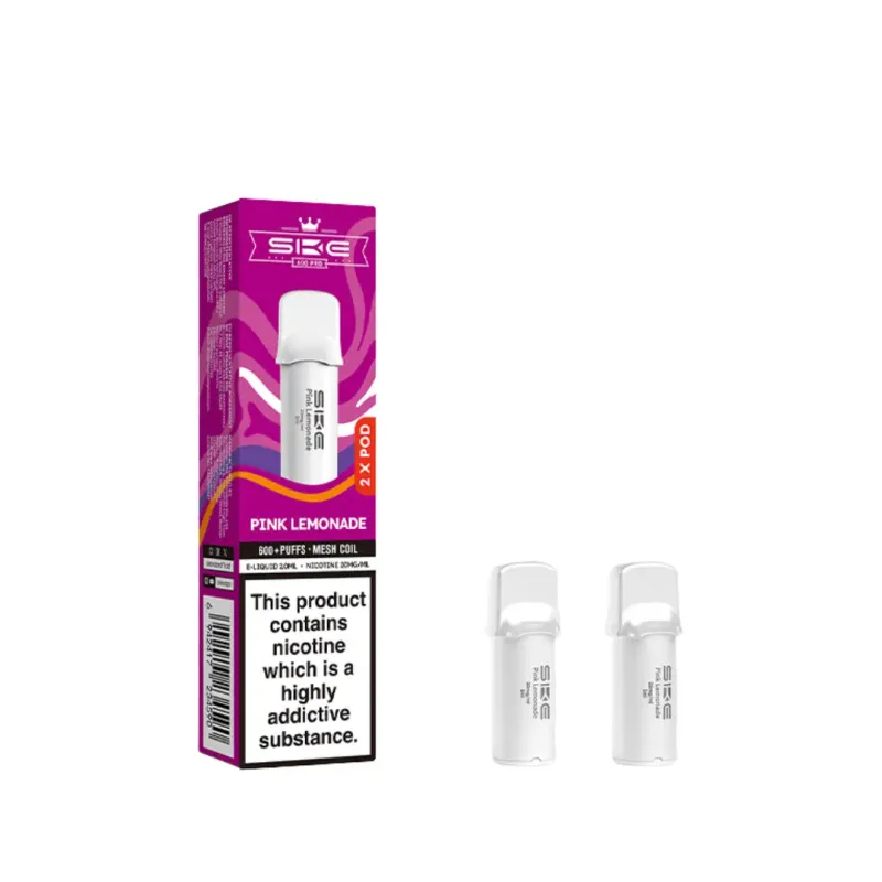 SKE Crystal Pro Refill Pods Pink Lemonade 2pk