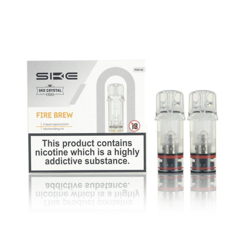 SKE Crystal Plus Refill Pods Fire Brew 2pk