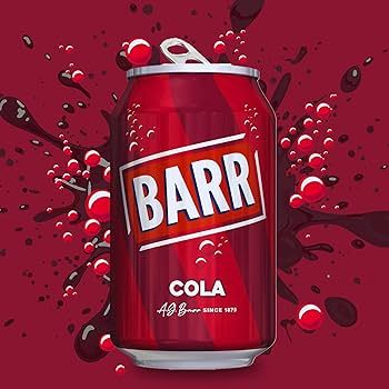 Barrs Cola Can 330ml