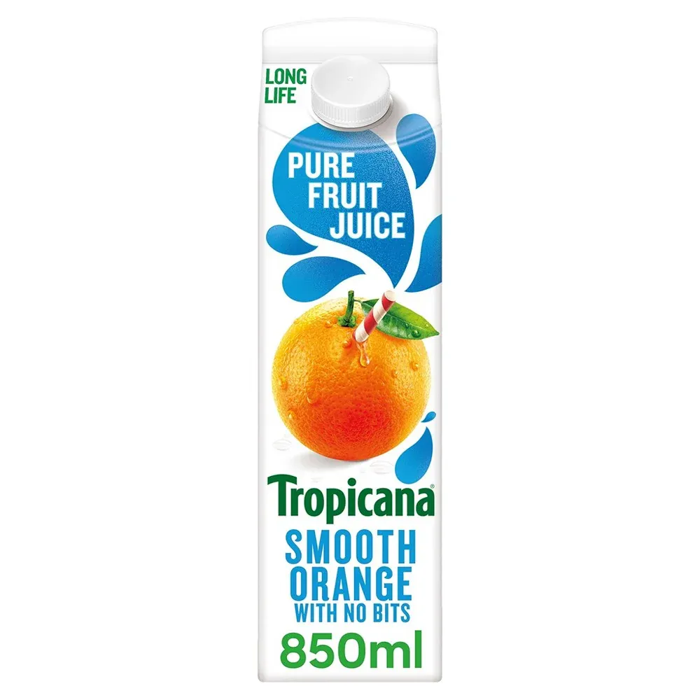 Tropicana Smooth Orange Juice 850ml