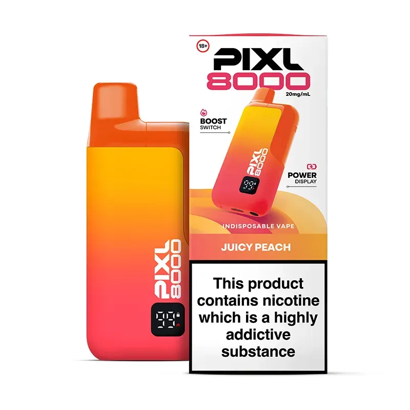 PIXL 8000 XL 20mg Juicy Peach