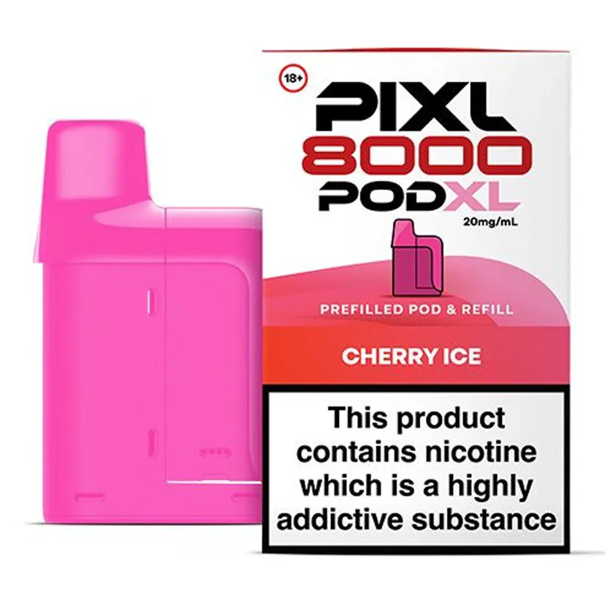 PIXL 8000 XL 20mg Cherry Ice