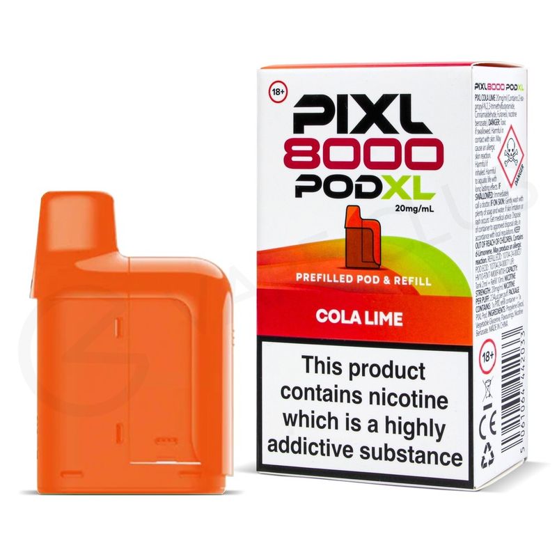 PIXL 8000 XL 20mg Cola Lime