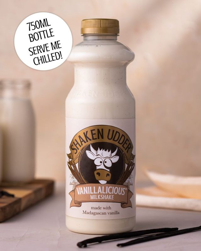 Shaken Udder Vanillalicious Milkshake 750ml