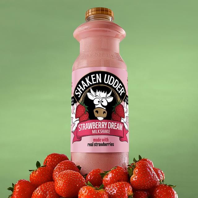 Shaken Udder Stawberry Dream Milkshake 750ml