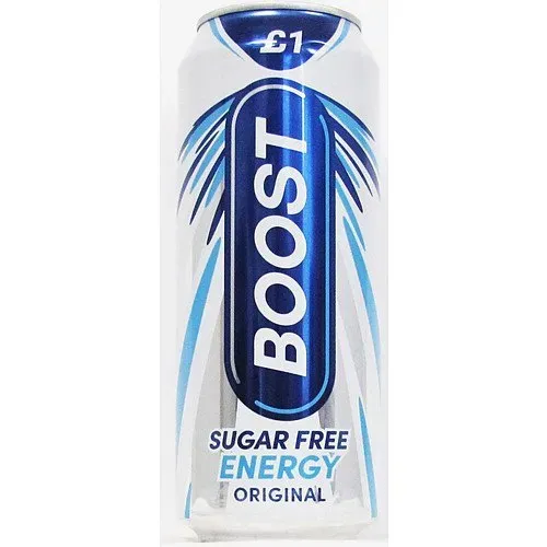 NEW Boost Sugar Free Energy 500ml £1
