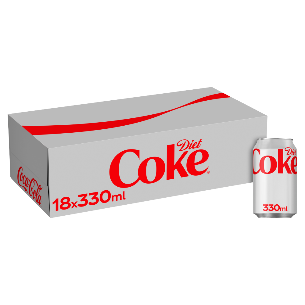 SAVER DEAL Diet Coke 18 x 330ml